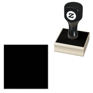 Black Customizable Make Your Own Rubber Stamp