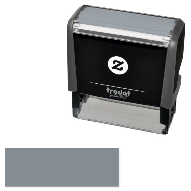  Black Customizable Make Your Own Self-inking Stamp (In Situ)