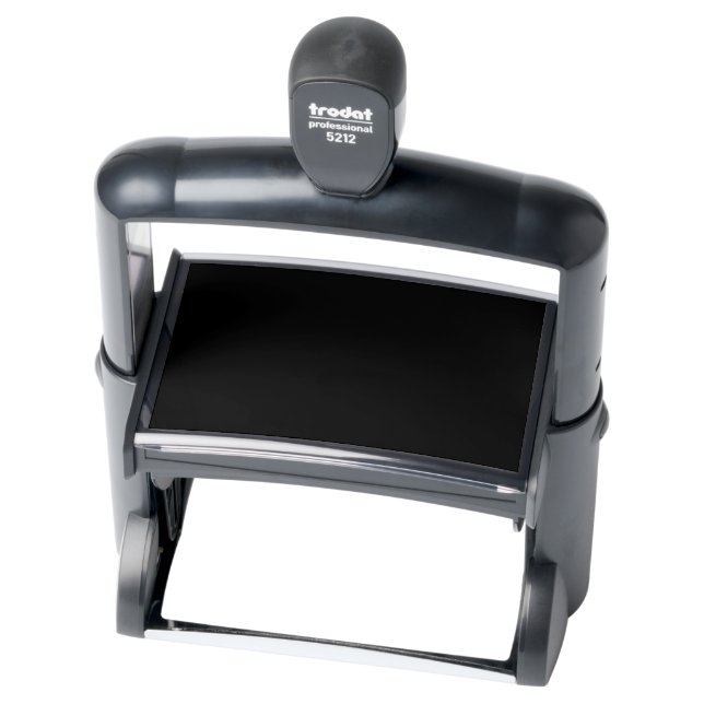 Black Customizable Make Your Own Self-inking Stamp (Product)