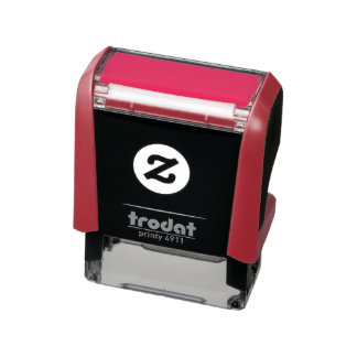 Black Customizable Make Your Own Self-inking Stamp