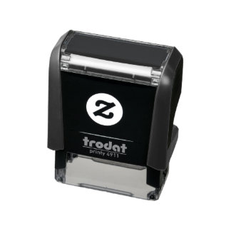 Black Customizable Make Your Own Self-inking Stamp