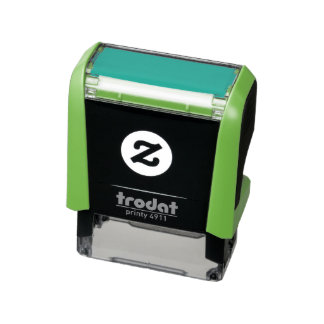 Black Customizable Make Your Own Self-inking Stamp