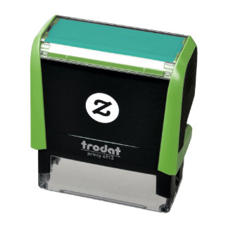 Black Customizable Make Your Own Self-inking Stamp