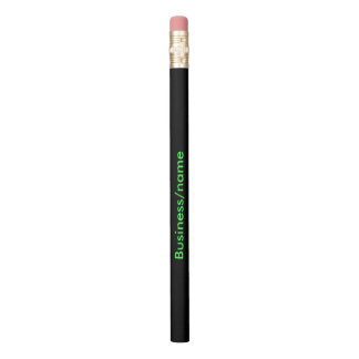 black customizable pencil