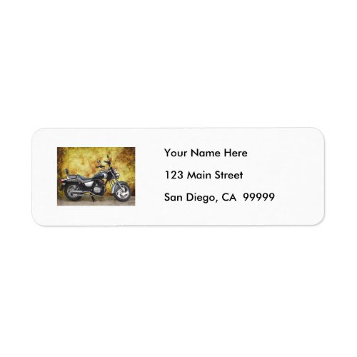 Black Cycle in Grunge Alley Label