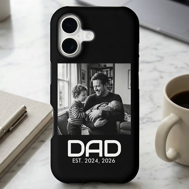 Black Dad Established Bold Photo Case-Mate iPhone  Case (Creator Uploaded)