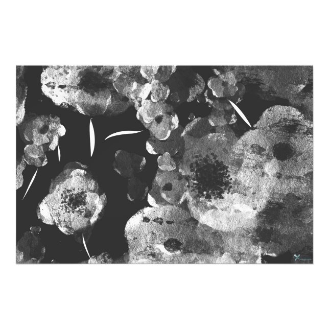 BLACK DAHLIAS PHOTO PRINT (Front)