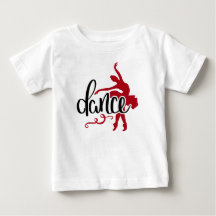 Black Dance / Dark Red Pointe Ballet Dancer