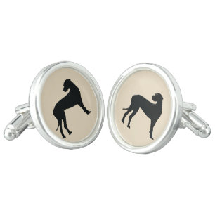 Black Dane Dog Cufflinks