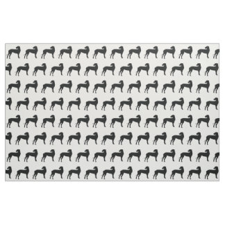 Black Dane Fabric