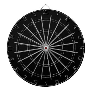 Black Dart Board
