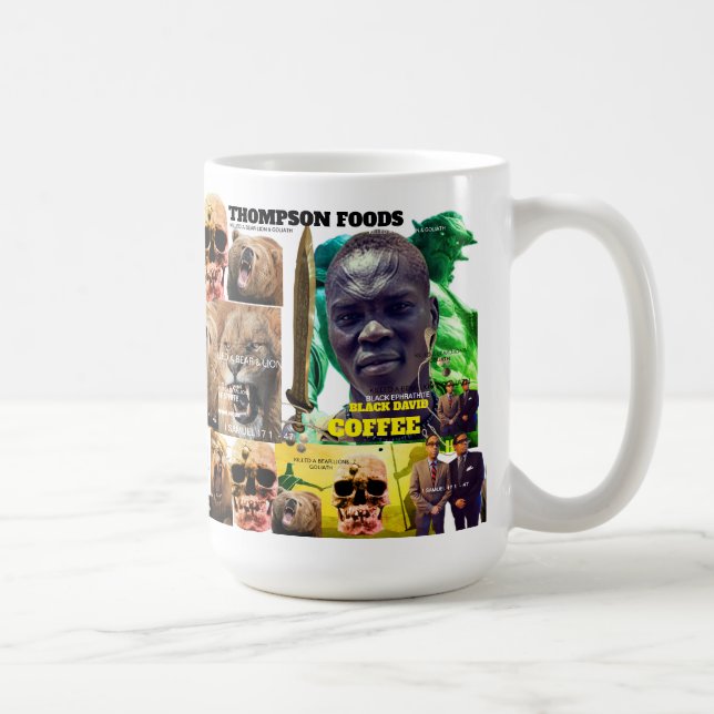 BLACK DAVID Mug (Right)