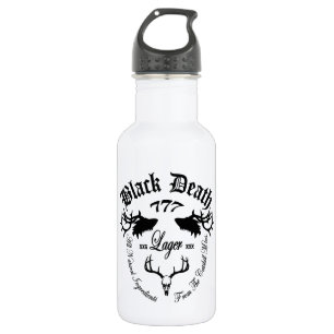 Black Death 777 - Catskill Mountain Lager Stainless Steel Water Bottle