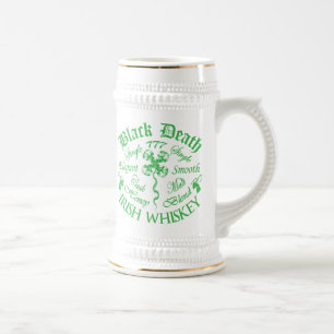 Black Death 777 - Honey Irish Whiskey Beer Stein