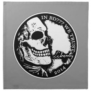 Black Death 777 - Liberty Cloth Napkin