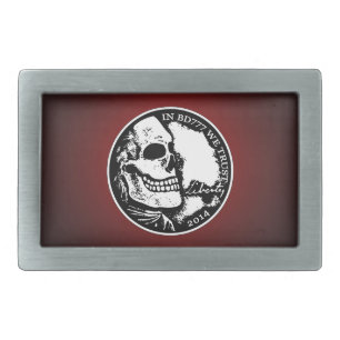 Black Death 777 - Liberty Rectangular Belt Buckle