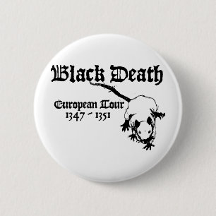 Black Death European Tour Button