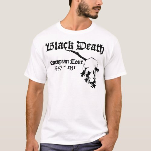 Black Death European Tour T_Shirt