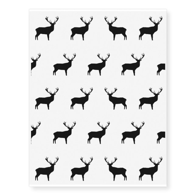 Black Deer - Temporary Tattoos (Front)