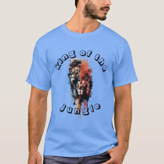 black design t shar t lion t sharit polo