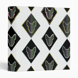 Black Diamond bull Terrier Binder