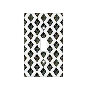 Black Diamond bull Terrier Light Switch Cover