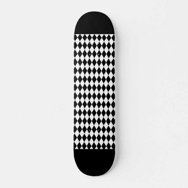 Black Diamond Skateboard Deck (Front)