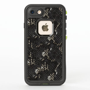 Black Diamond Snake Skin Pattern