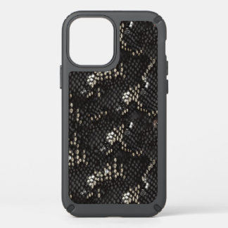 Black Diamond Snake Skin Pattern Speck iPhone Case