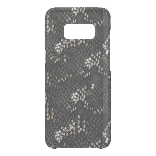 Black Diamond Snake Skin Uncommon Samsung Galaxy Case (Back)