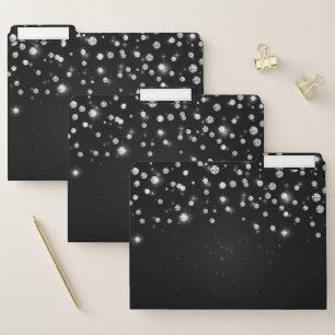 Black Diamonds File Folder