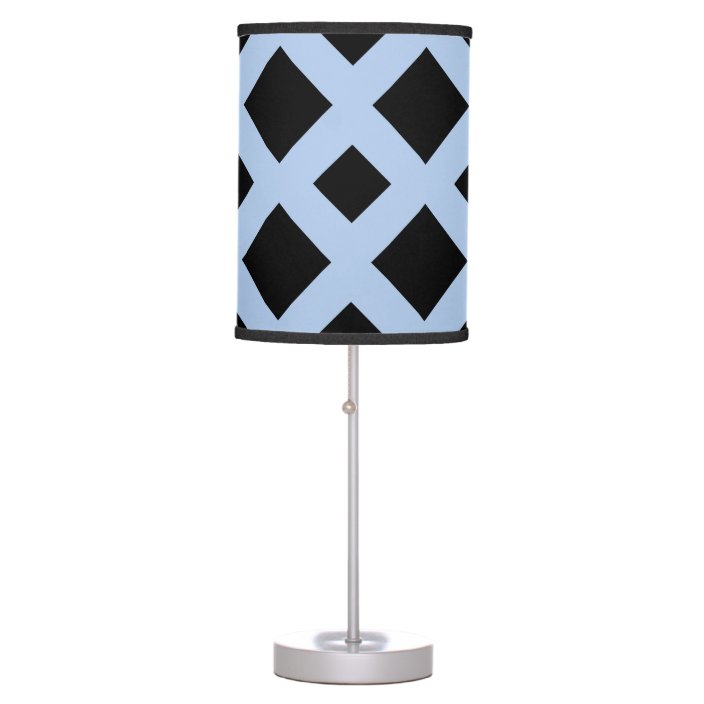 baby blue table lamp