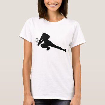 Black Dig Silhouette T-shirt by sportsdesign at Zazzle