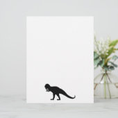Black Dinosaur (Standing Front)