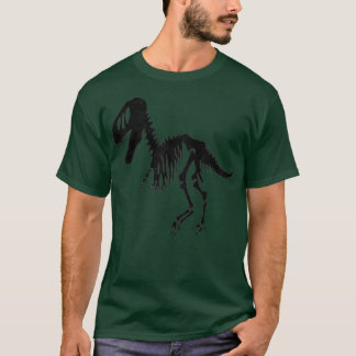 Black Dinosaur Fossil T-Shirt