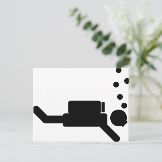 black diver icon (Standing Front)