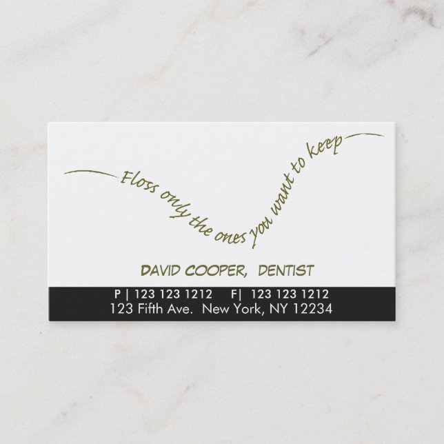 Black Divide Appointment Oral Care Dentist Humor (Front)