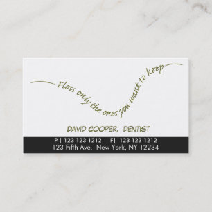 Black Divide Appointment Oral Care Dentist Humor Card