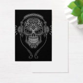 Black DJ Sugar Skull (Desk)