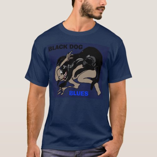 BLACK DOG BLUES T_Shirt