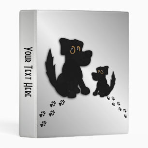 Black Dog Family Personal Mini Binder