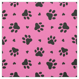 pink dog paws background