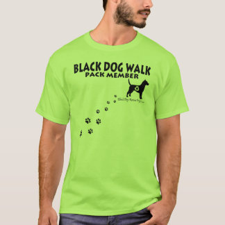 Black Dog Walk Shirts