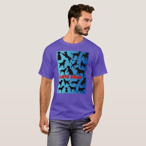 Black dogs option 3 T_Shirt