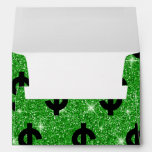 Black Dollar Sign Money Entrepreneur Wall Street Envelope