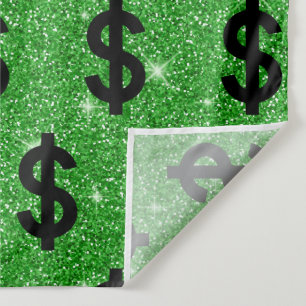 Black Dollar Sign Money Entrepreneur Wall Street Tapestry
