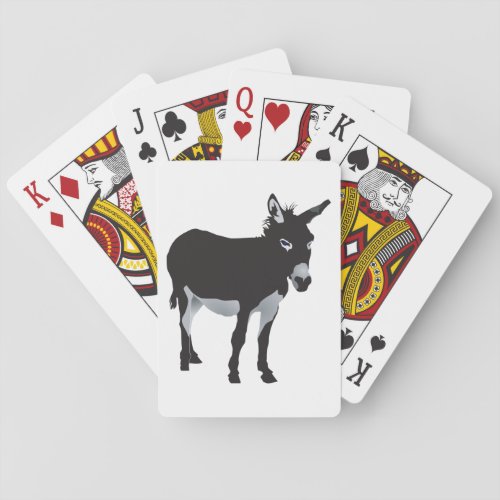 Black Donkey Poker Cards