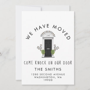 Black Door Moving Announcement