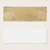 Black Dots torn Kraft Paper collage background (Front & Back)