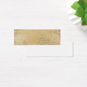 Black Dots torn Kraft Paper collage background (Desk)